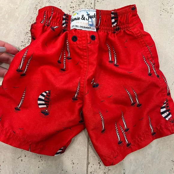 EUC Janie & Jack Swim Shorts - Picture 6 of 6